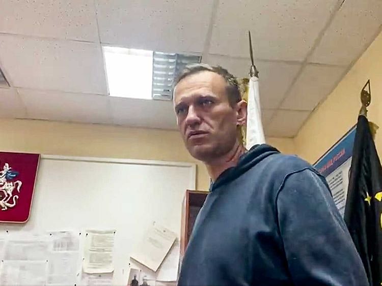 Russian opposition leader Alexei Navalny