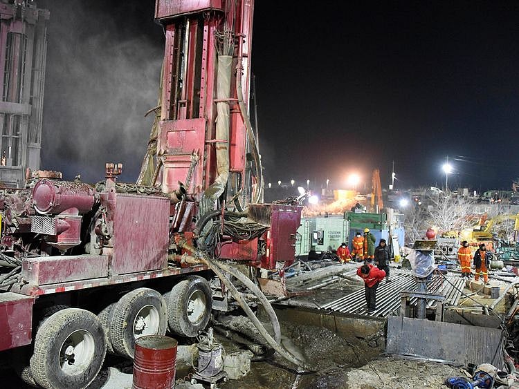 gold mine in Qixia City