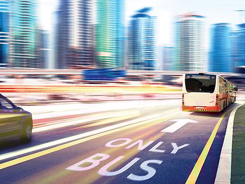 RTA bus lanes offer public transport users easier travel options.