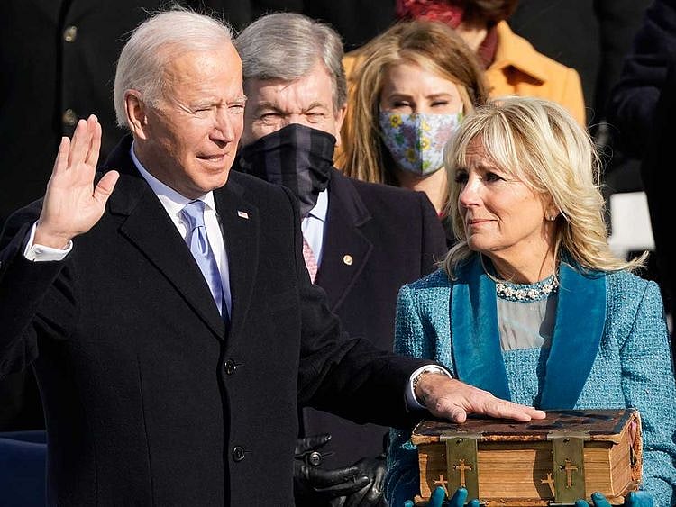 Joe Biden Jill bible