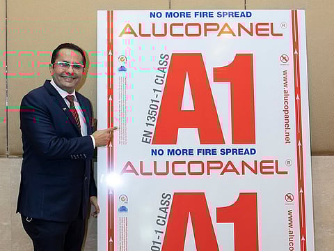  Danube has regional aspirations for its 'made in UAE' A1-designated aluminium composite panels. Building projects will be a key end-users for these panels.