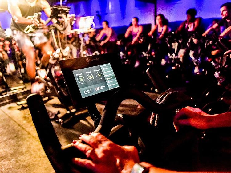 Biden Peloton bike