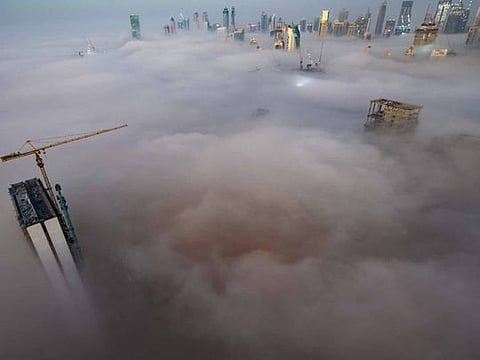 In pictures: Dense fog hits UAE for the fifth day