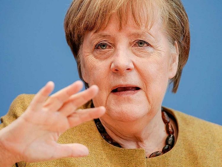 German Chancellor Angela Merkel