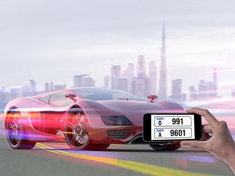 RTA has announced it will hold online auction of fancy vehicle licence plate numbers from January 31. 