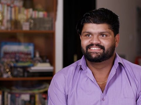 Shivin Wilson, a UAE resident who is originally from Kerala, got five of the six winning numbers (12-16-17-22-28-39) right in the draw held on January 16.