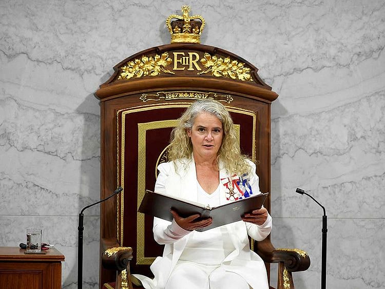 Canada's Governor General Julie Payette