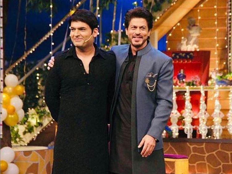 Kapil Sharma and SRK-1611572632613