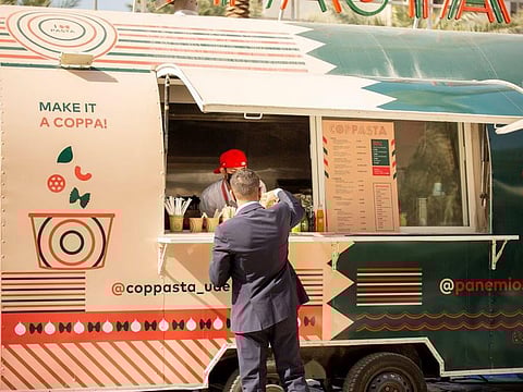 The outdoor event showcases the unique concepts of eight innovative business from the ‘Proudly from Dubai’ network.