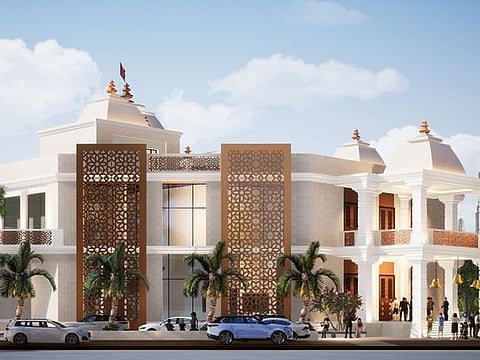Photos: Dubai’s new Hindu temple to open doors next year