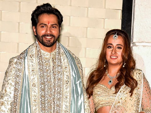 Varun Dhawan and Natasha Dalal