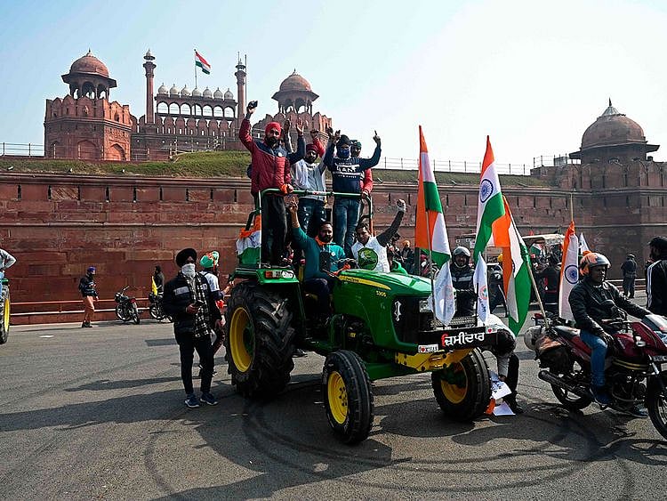 Farmers new delhi