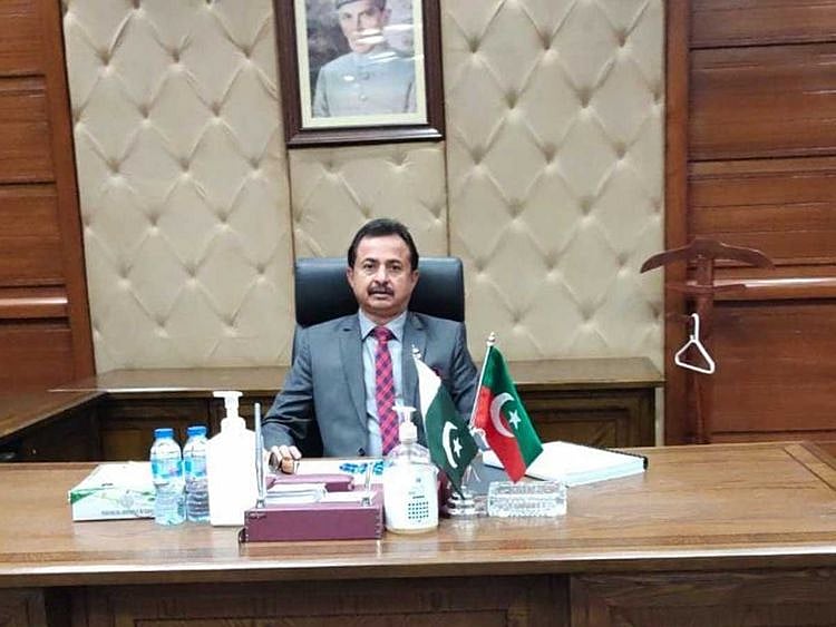 Haleem Adil Sheikh, the new opposition leader in the Sindh Assembly.