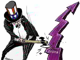Cartoon: Biden plans for effective re-opening to jumpstart economy 