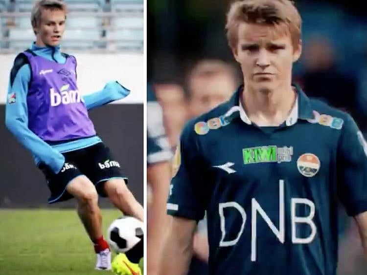 Martin Odegaard made his debut against UAE at age 15.
