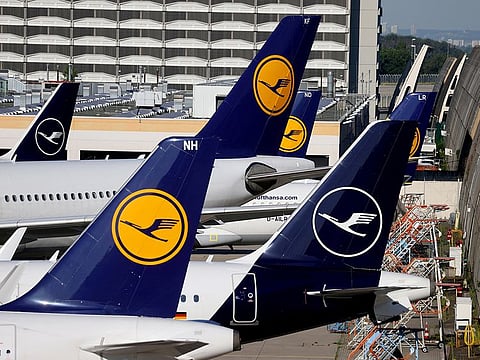 Lufthansa previously canceled 3,100 flights after a wave of Covid infections swept through its workforce.