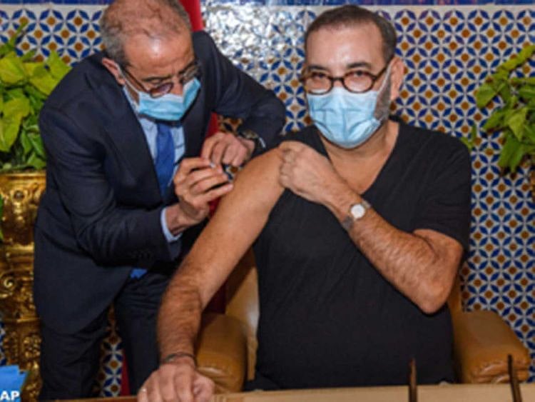 King Mohammed VI of Morocco COVID-19 vaccine