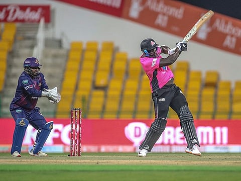Pune Devils produced a sterling all-round performance to pull off an emphatic seven-wicket win over Deccan Gladiators in the second match of the Abu Dhabi T10