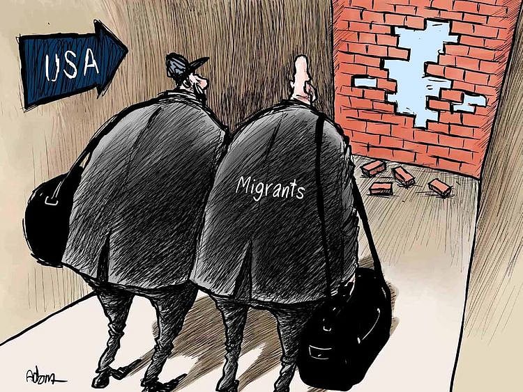 Cartoon: Biden’s policies give hope to migrants 