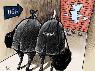 Cartoon: Biden’s policies give hope to migrants