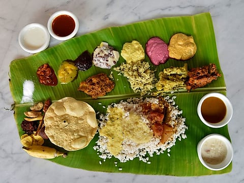 Kerala sadhya 