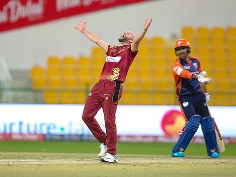 Northern Warriors defeated Team Abu Dhabi in the Abu Dhabi T10 League