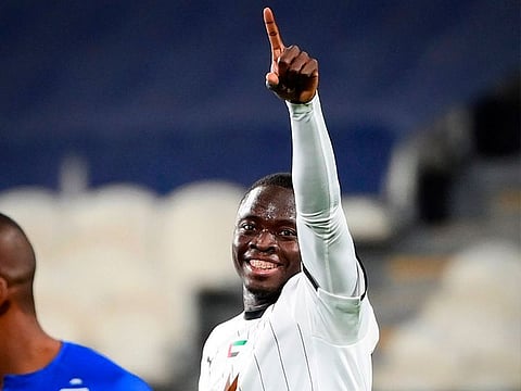 Oumar Traore struck twice for Al Jazira
