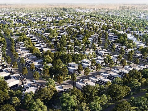 The Sendian community is the first cluster that will go on sale at Masaar, Sharjah's brand new freehold development. 