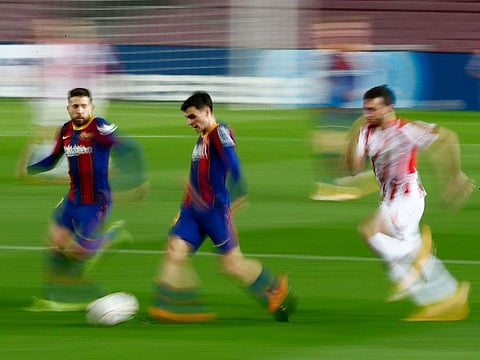 Barcelona's Pedri