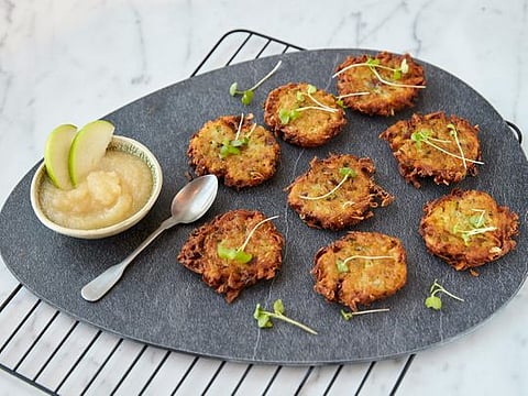 Classic potato latkes recipe  