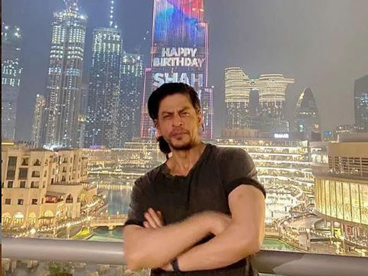 Shah Rukh Khan at Burj Khalifa