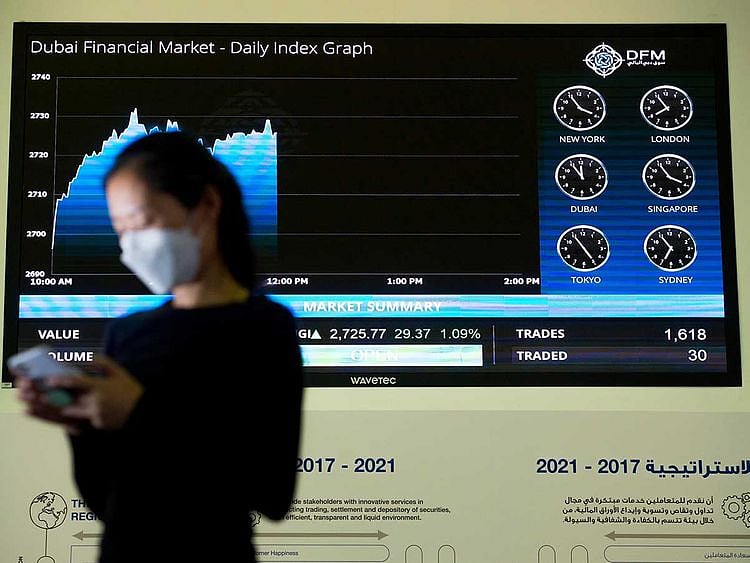 Stock DFM Dubai stock market