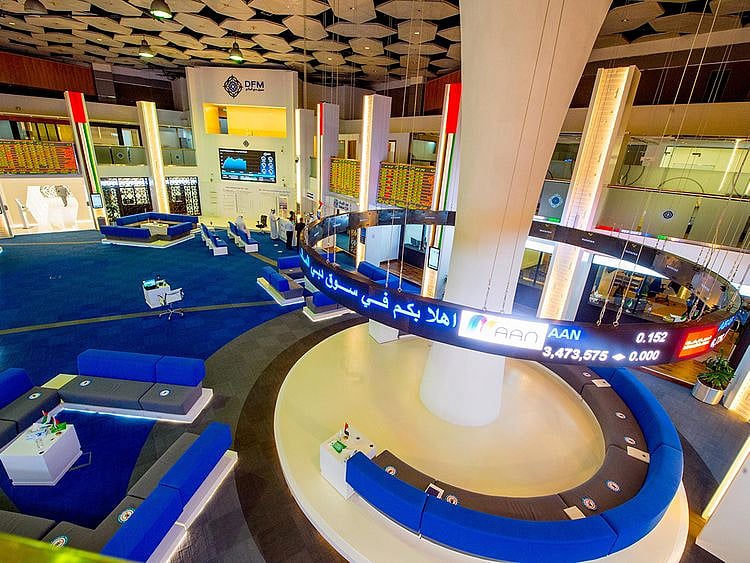 Stock DFM Dubai stock market