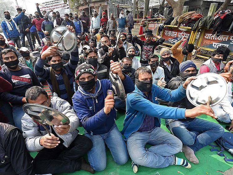 Bihar protests