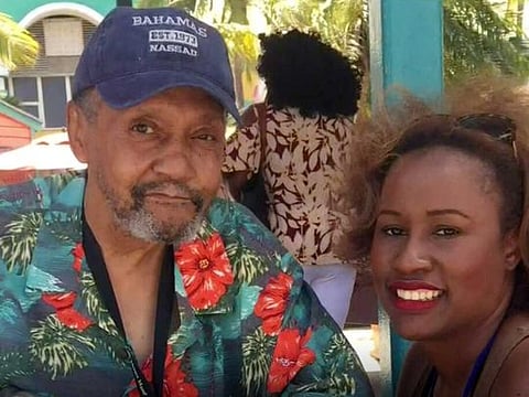 Joel Marrable and his daughter Laquna Ross.  