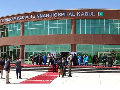 Muhammad Ali Jinnah Hospital Kabul, funded by Pakistan as part of its contribution to reconstruction efforts, is the second-largest hospital in Afghanistan.