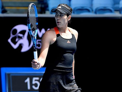Garbine Muguruza is through to the Yarra Valley Classic final