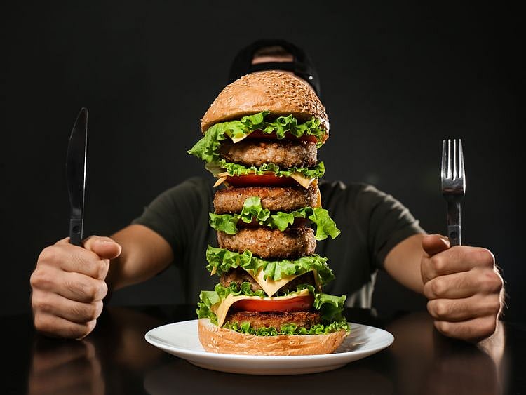 Huge burger