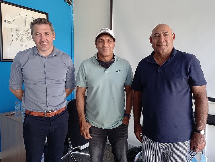 Cricket-UAE trio