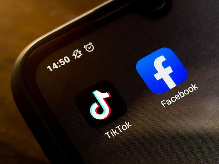 TikTok and Facebook