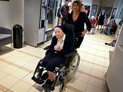 Sister Andre, the second oldest person in the world, has survived COVID-19. 
