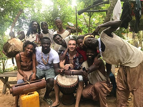 Italian expat Walter Scalzone, based in Dubai, has launched a single ‘Nikido’ to raise funds for African children.