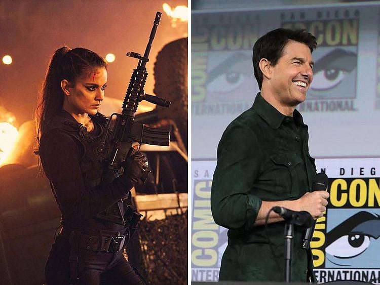 Kangana Ranaut and Tom Cruise