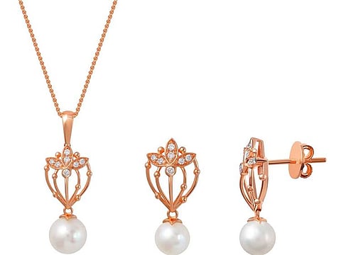 The limited-edition collection features pendants, rings, earrings and bracelets in diamonds and gold