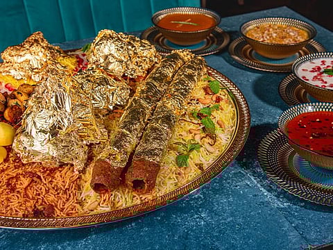 Royal Gold Biryani served at Bombay Borough