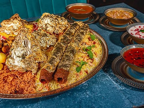 Royal Gold Biryani served at Bombay Borough