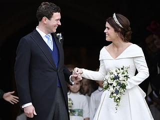 Britain's Princess Eugenie and Jack Brooksbank got married in 2018.  