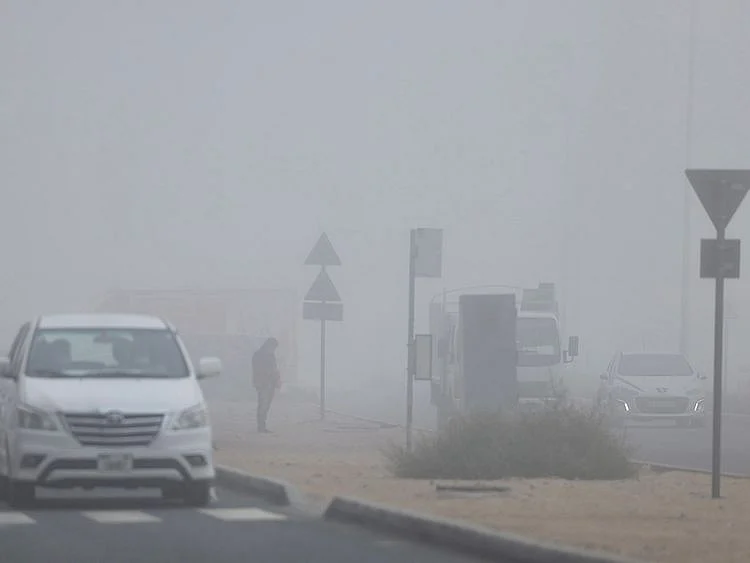 Dubai fog