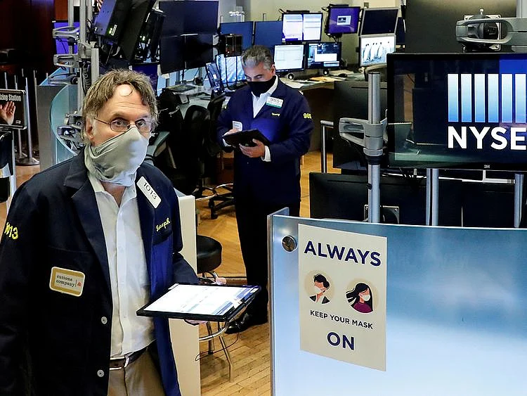 Stock NYSE trading Wall street