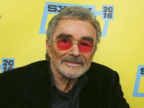 Actor Burt Reynolds appears at the world premiere of "The Bandit" during the South by Southwest Film Festival on March 12, 2016, in Austin, Texas.
